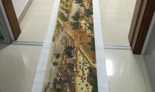 清明上河图6米成品 清明上河图6米成品